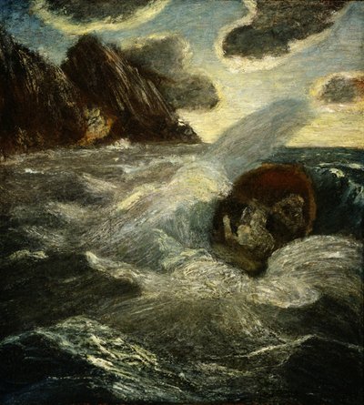 Lord Ullin lánya, 1907 előtt. alkotó: Albert Pinkham Ryder