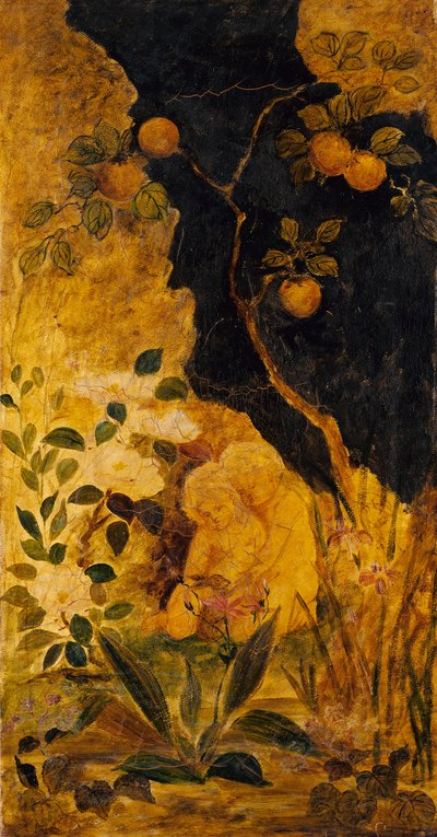 Panel egy képernyőhöz: Gyermekek játszanak egy nyúllal alkotó: Albert Pinkham Ryder