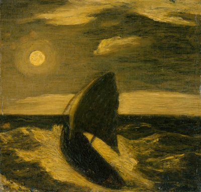 The Toilers of the Sea, kb. 1880-85. alkotó: Albert Pinkham Ryder