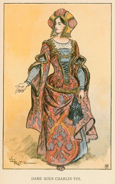 Károly alatti hölgy VIII alkotó: Albert Robida