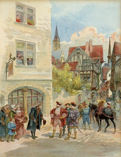 Francois 1 alkotó: Albert Robida
