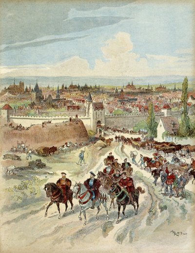 Francois 1 alkotó: Albert Robida
