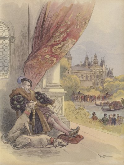 I. Francois utolsó napjai alkotó: Albert Robida