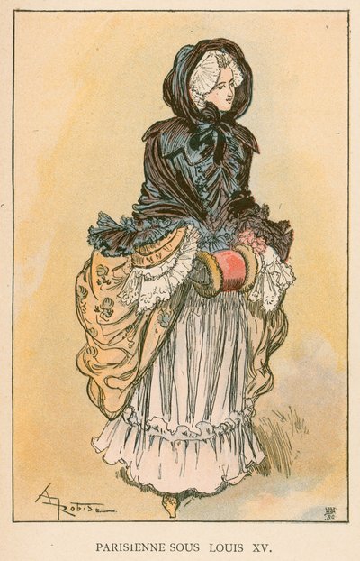 Párizsi XV. Lajos alatt alkotó: Albert Robida