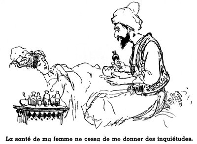 Szindbád, a tengerész (Sinbad) - mese az ezeregy (1001) éjszakáról - egy 1948-as könyv illusztrációja (Fortin-kiadás, Csodálatos gyermekkori képzetgyűjtemény) kalandjait meséli el - Albert Robida (1848 - 1926) illusztrációja - Negyedik utazás : Si alkotó: Albert Robida
