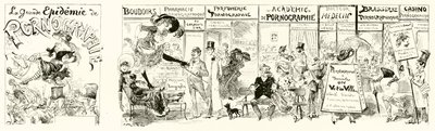 A pornográfia nagy járványa alkotó: Albert Robida