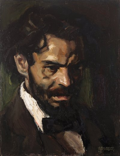 Ludwig Scharf költő alkotó: Albert Weisgerber