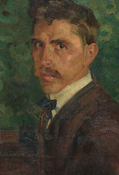 Önarckép alkotó: Albert Weisgerber