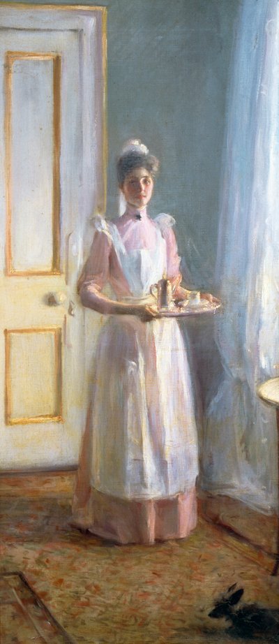 A szolga, 1900 körüli (olaj, vászon) alkotó: Albert de Belleroche
