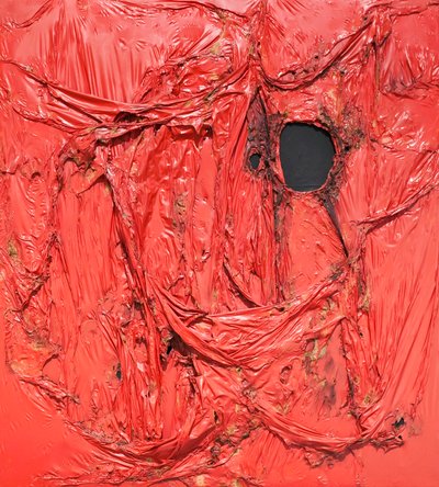 Nagy Rosso alkotó: Alberto Burri