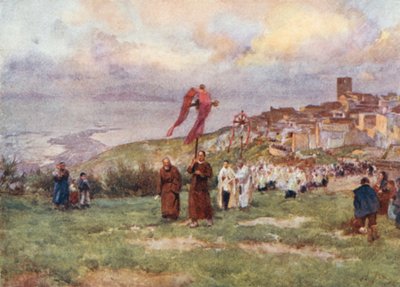 Felvonulás, Monte San Giuliano alkotó: Alberto Pisa