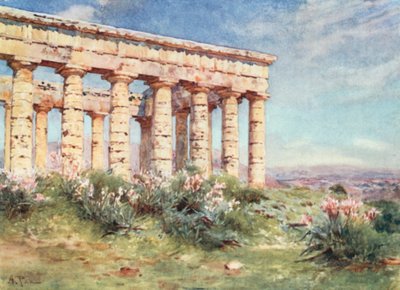 Segesta temploma alkotó: Alberto Pisa