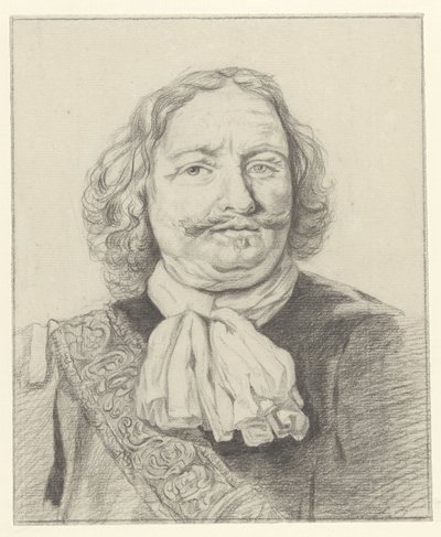 Egbert Meussen Kortenaer portréja alkotó: Albertus Brondgeest