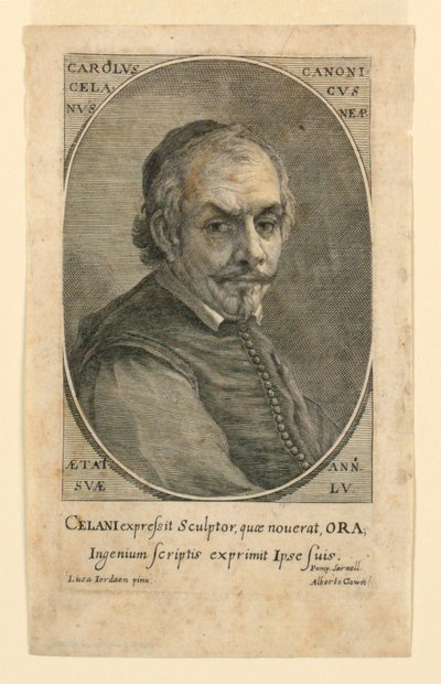 Charles Celanus (Celani) portréja alkotó: Albertus Clouwet