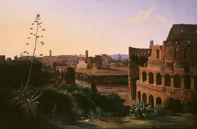 Kilátás a római Colosseumra alkotó: Albijn Van den Abeele