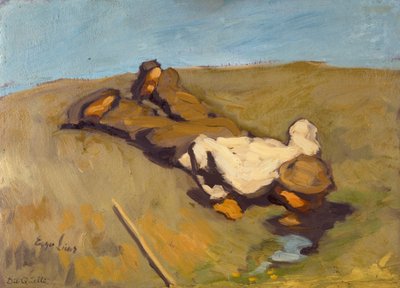 Tavasz vagy a Forrás alkotó: Albin Egger-Lienz