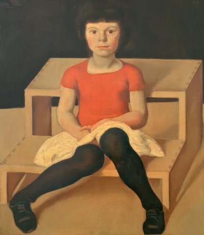 Ila, a művész kisebbik lánya alkotó: Albin Egger-Lienz