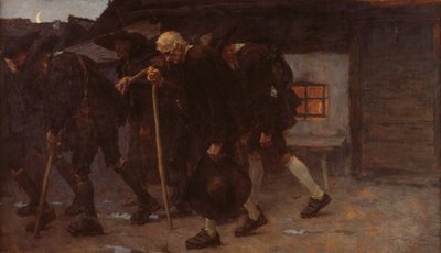 A békeszerződés után alkotó: Albin Egger-Lienz
