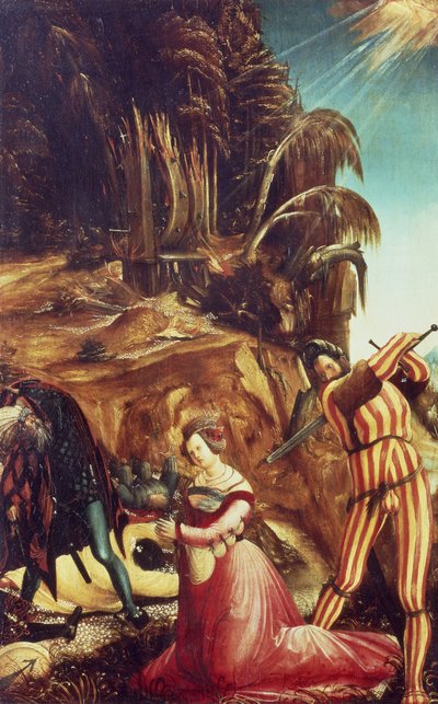00228 Szent Katalin lefejezése, 1505-10 körül alkotó: Albrecht Altdorfer