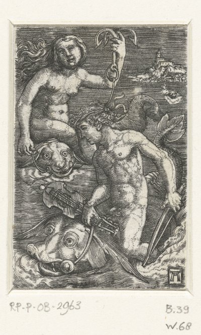 Arion és egy Nereida alkotó: Albrecht Altdorfer