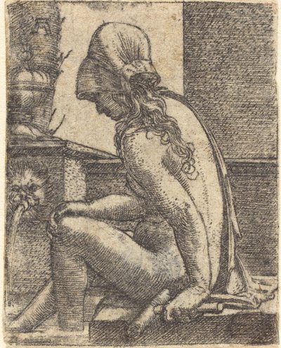 Fürdő Nő alkotó: Albrecht Altdorfer