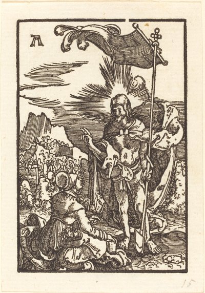 Krisztus megjelenése a Magdolnának alkotó: Albrecht Altdorfer
