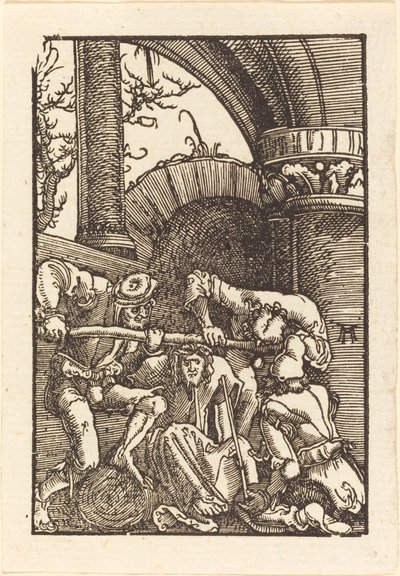 A tövissel megkoronázott Krisztus alkotó: Albrecht Altdorfer