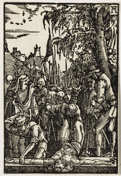 A keresztre szegezett Krisztus c. 1513. alkotó: Albrecht Altdorfer
