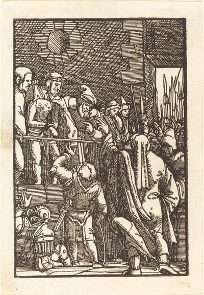 Krisztus megmutatva a népnek alkotó: Albrecht Altdorfer