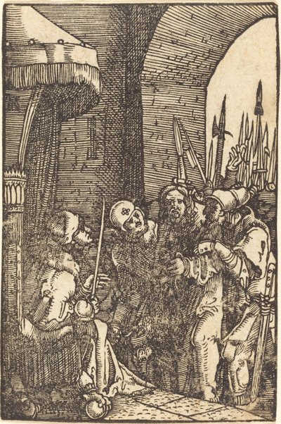 Krisztus Heródes előtt alkotó: Albrecht Altdorfer