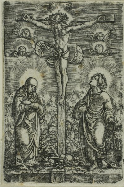 Krisztus a kereszten (A kis keresztre feszítés) alkotó: Albrecht Altdorfer