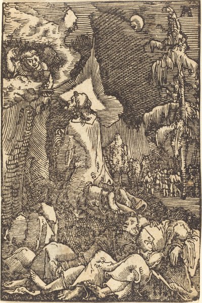 Krisztus az Olajfák hegyén alkotó: Albrecht Altdorfer