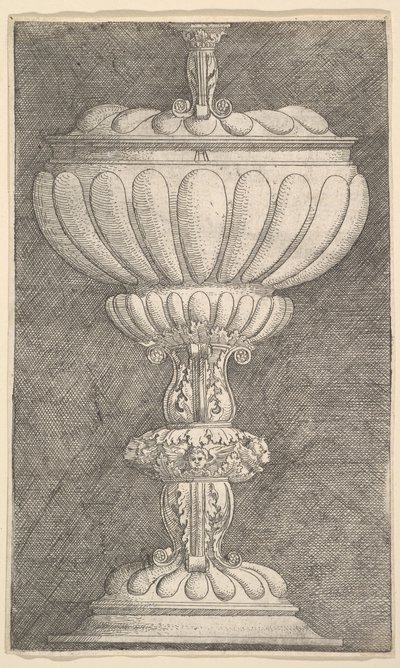 Tervezés egy fedett serleghez.n.d. alkotó: Albrecht Altdorfer