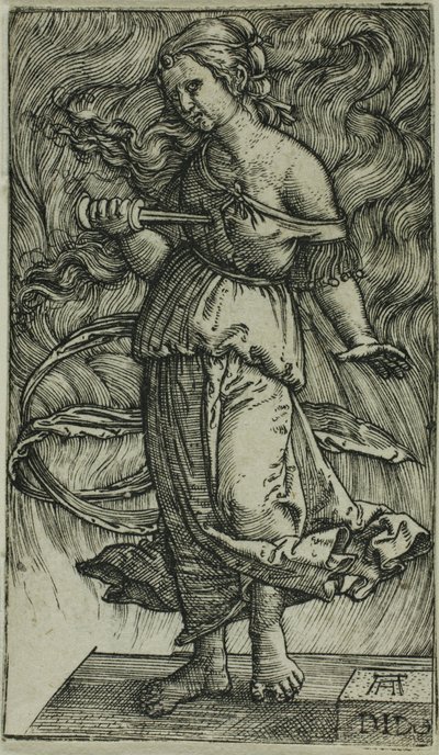 Dido megöli magát alkotó: Albrecht Altdorfer