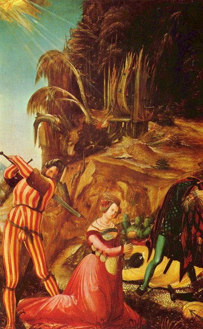 Szent Katalin lefejezése alkotó: Albrecht Altdorfer