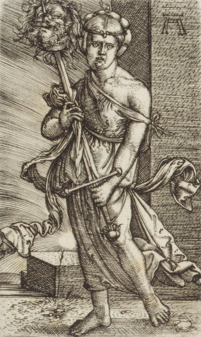 Judit a Holofernész fejével,.n.d. alkotó: Albrecht Altdorfer