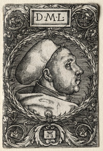 Luther Márton, kb. 1525. alkotó: Albrecht Altdorfer
