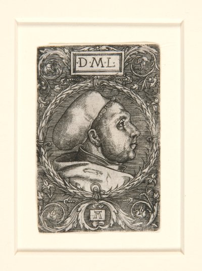 Luther Márton doktori sapkával alkotó: Albrecht Altdorfer