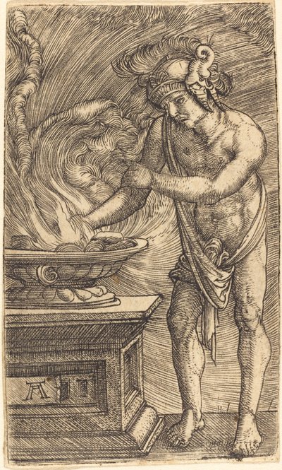 Mucius Scaevola alkotó: Albrecht Altdorfer