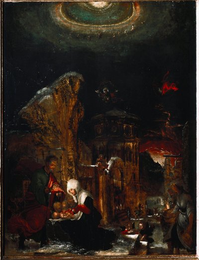 Betlehem (festés alkotó: Albrecht Altdorfer