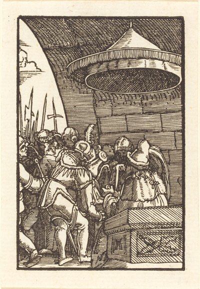 Pilátus kezet mos alkotó: Albrecht Altdorfer