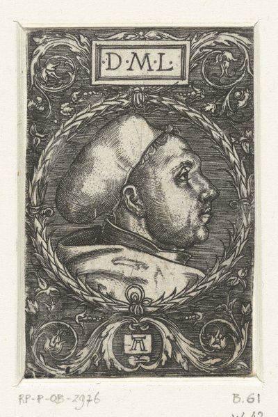 Luther Márton portréja alkotó: Albrecht Altdorfer