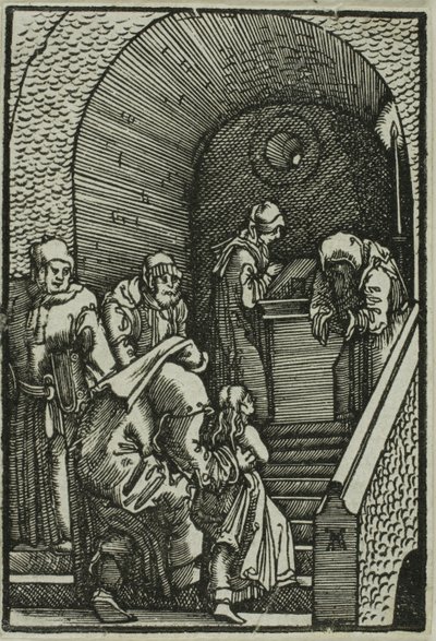 A Szűz bemutatása, Az ember bukásából és megváltásából alkotó: Albrecht Altdorfer