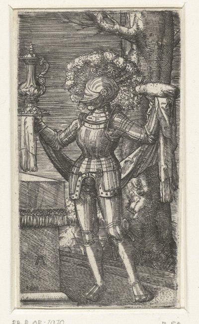Lovag borral és kenyérrel alkotó: Albrecht Altdorfer