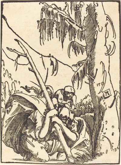 Szent Kristóf alkotó: Albrecht Altdorfer