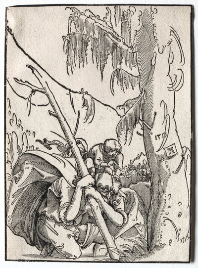 Szent Kristóf, 1513. alkotó: Albrecht Altdorfer
