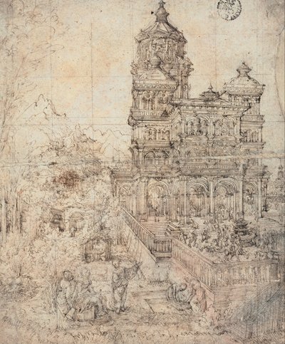 Susanna a fürdőjében alkotó: Albrecht Altdorfer