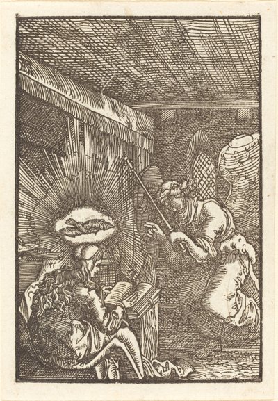 Az Angyali üdvözlet alkotó: Albrecht Altdorfer