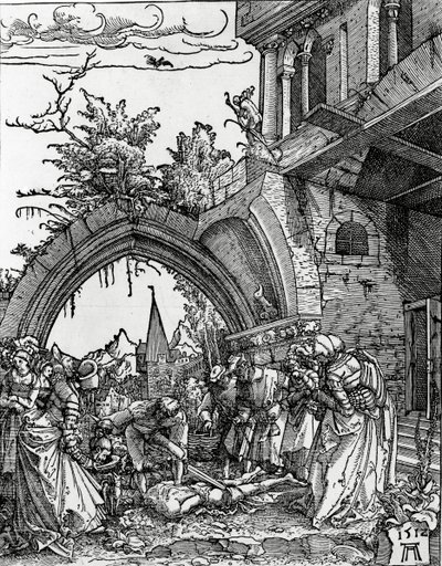 Keresztelő Szent János lefejezése alkotó: Albrecht Altdorfer
