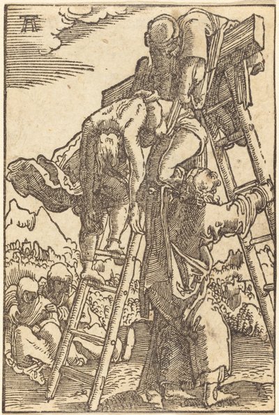 A keresztről való leszállás alkotó: Albrecht Altdorfer
